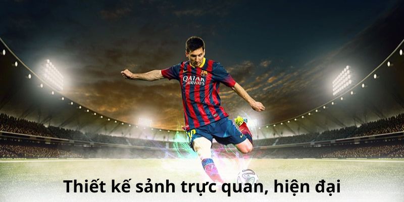 Thiết kế sảnh SBOBET trực quan, hiện đại